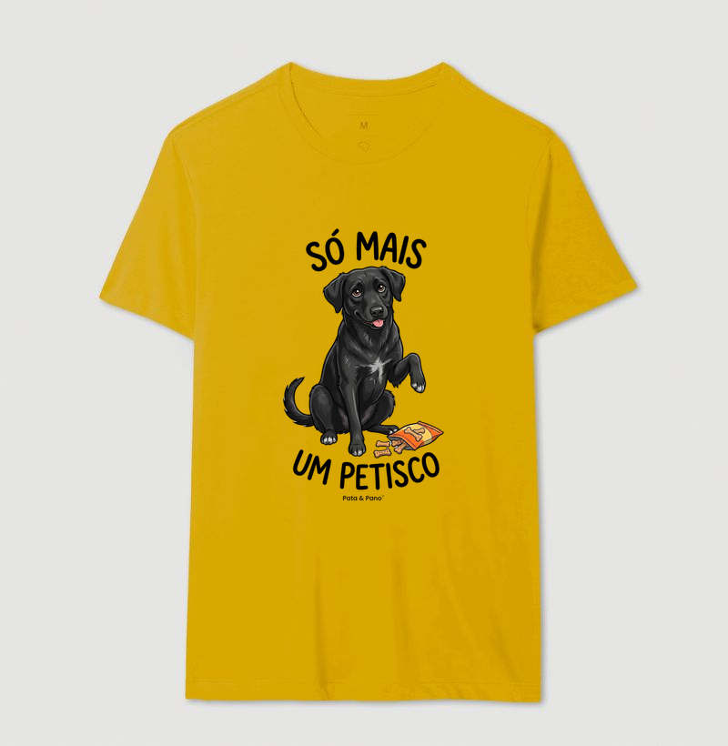 CAMISETA VIRA-LATA PRETO PETISCO - Imagem 14