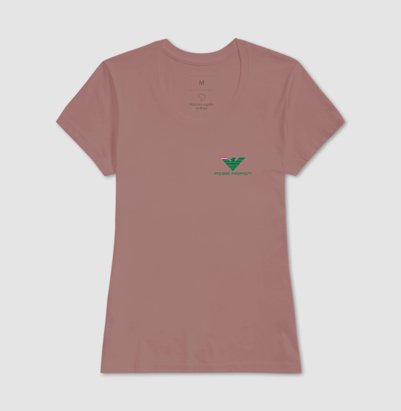 RISE AGAIN é uma estampa que simboliza força, superação e recomeços. Seu design geométrico moderno em tons de verde cria um visual elegante e cheio de personalidade. Ideal para quem acredita que sempre é possível se reinventar e seguir mais forte do que antes. 💚✨  "Levante-se. Evolua. Rise Again." - Imagem 17