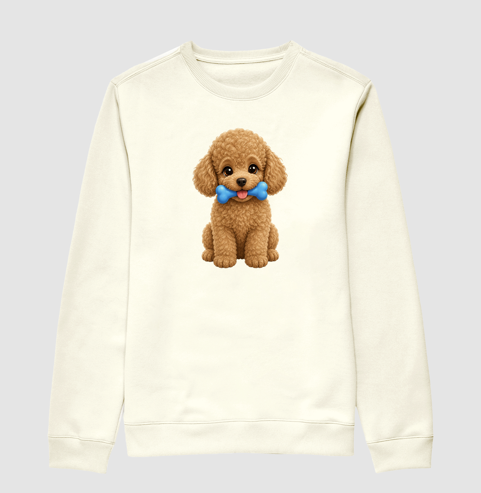 Poodle Marrom - Desenho Infantil - Imagem 2