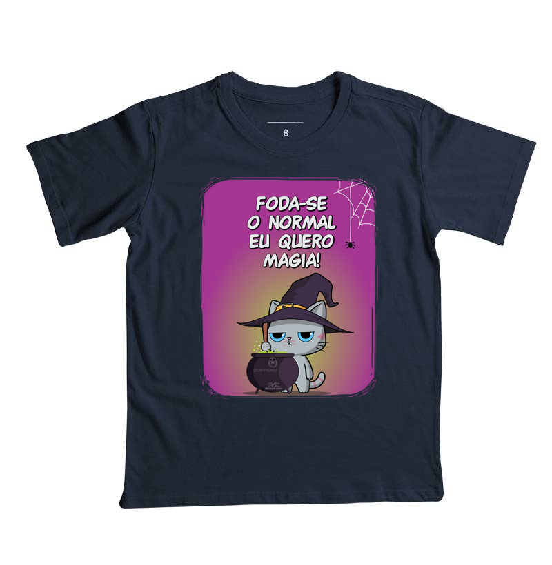 Camiseta Gato Sincero Magia - Imagem 5