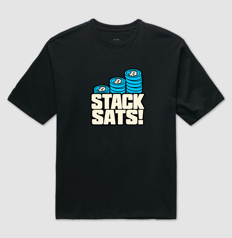 Camiseta Bitcoin Stack Sats - Imagem 2