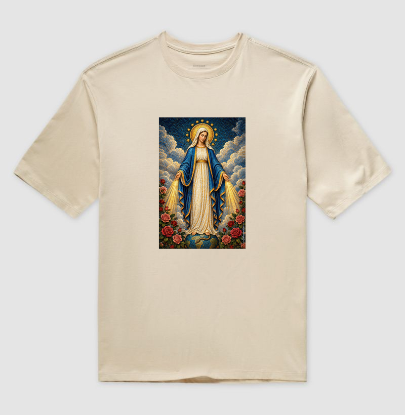 Nossa Senhora das Graças – Mosaico Sagrado | Medalha Milagrosa - Imagem 3