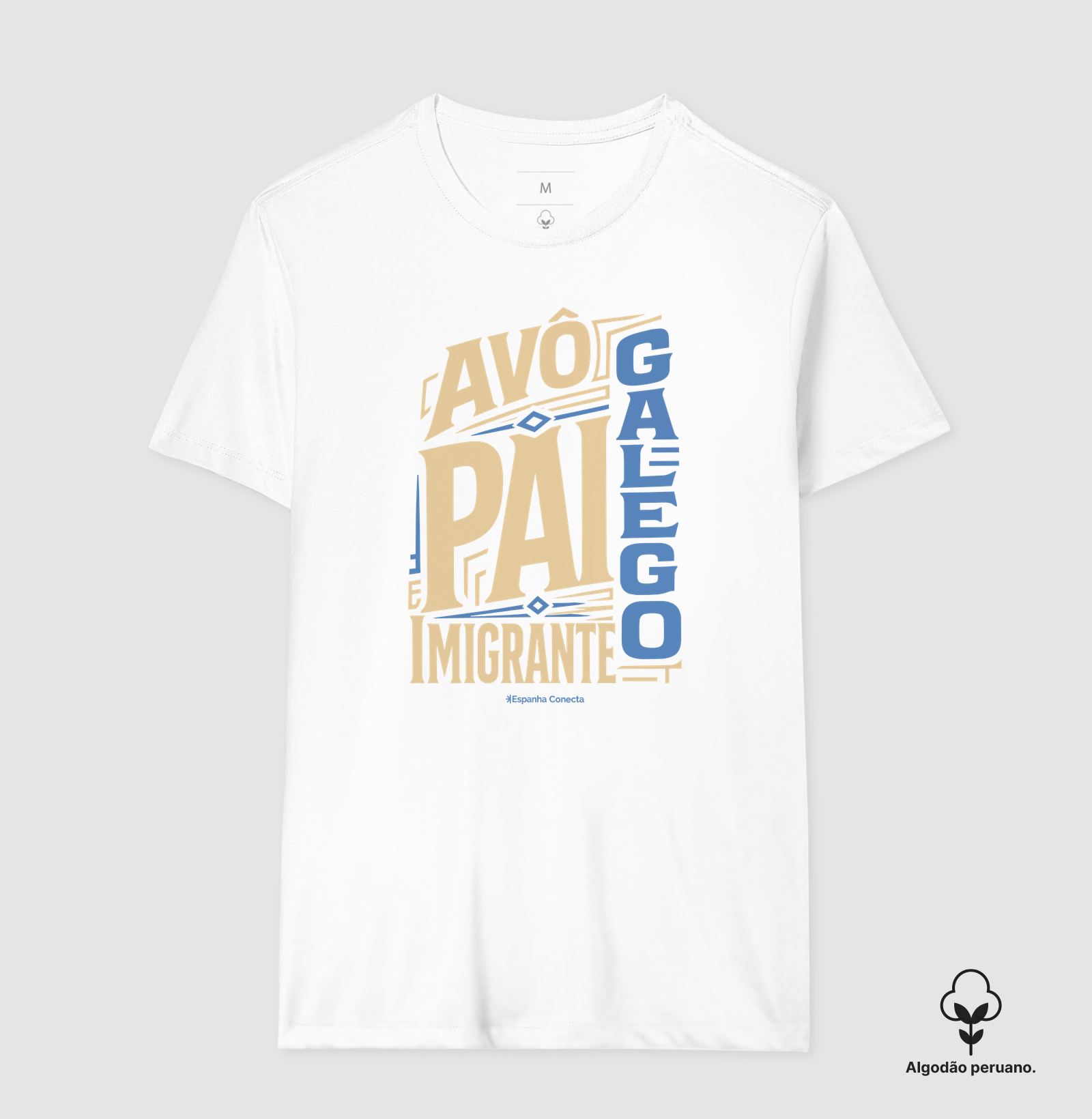 Camiseta Masculina Espanha - Avô e Pai - Imagem 3