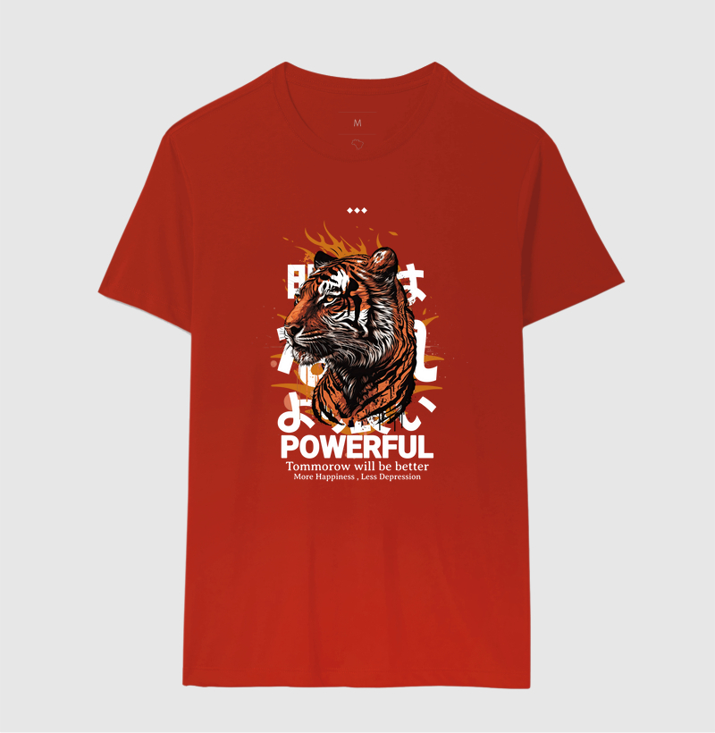 Camiseta Tigre Powerful - Imagem 8