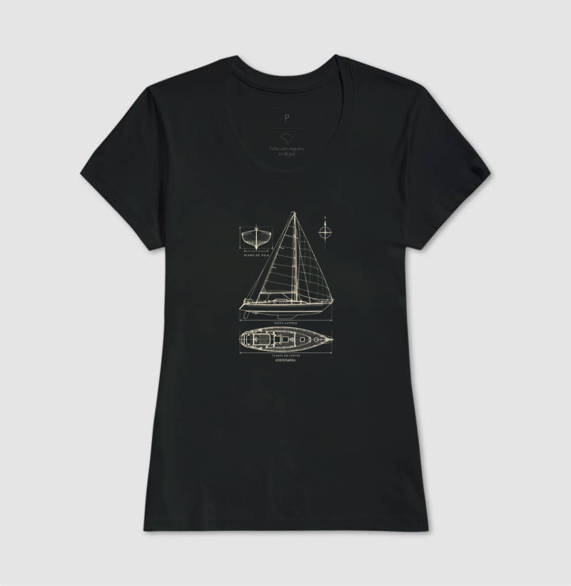 Camiseta Plano de Navegação - Imagem 3