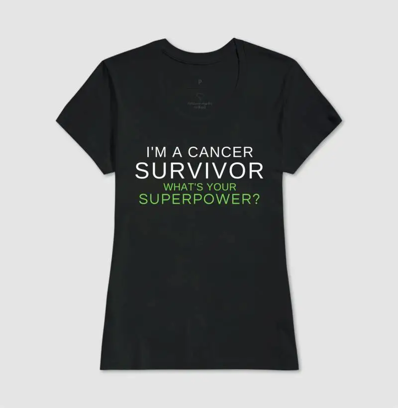 SURVIVOR - CANCER - VERDE  FINA - Imagem 3
