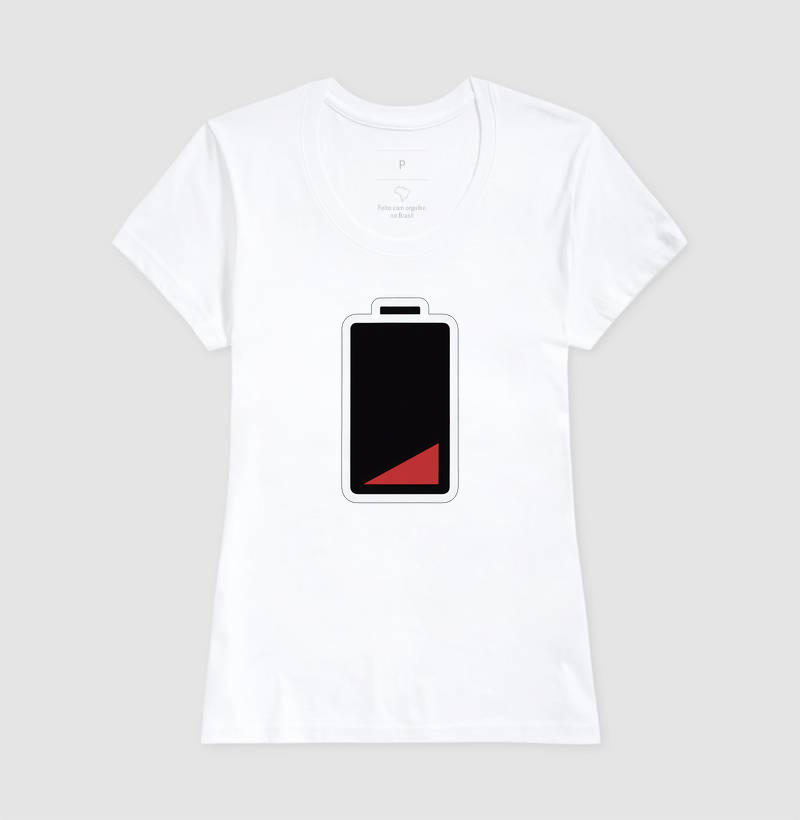 Camiseta 5% de Bateria - Imagem 7