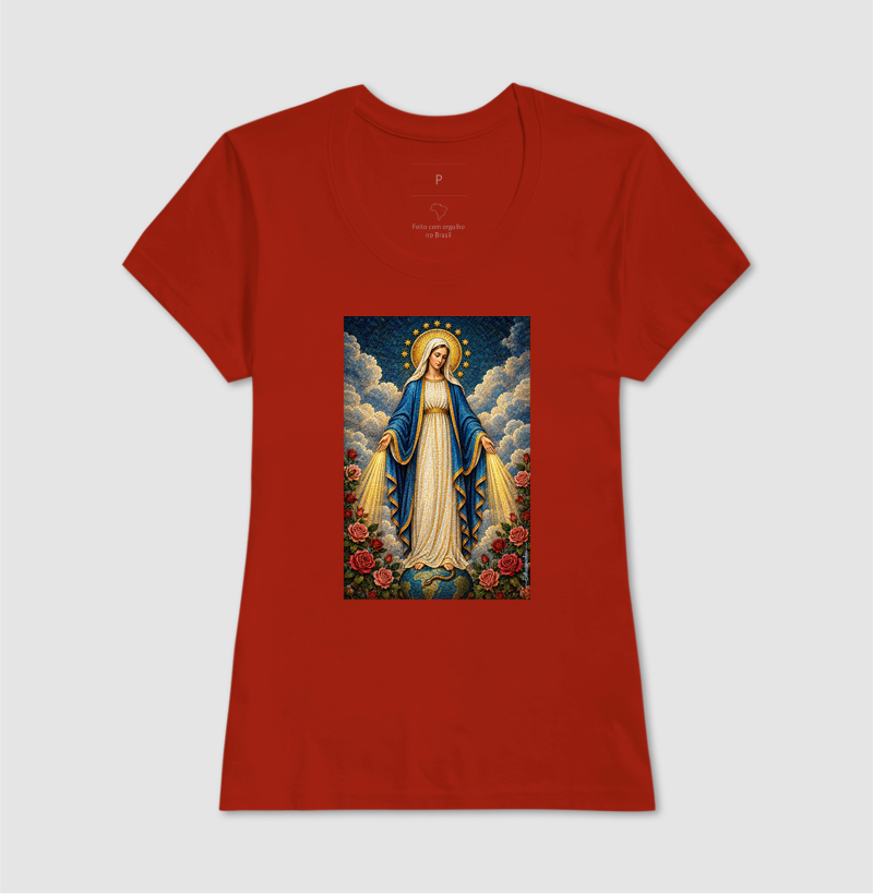 Nossa Senhora das Graças – Mosaico Sagrado | Medalha Milagrosa - Imagem 11