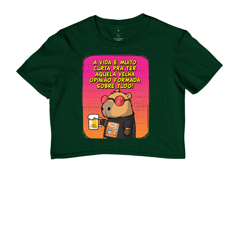 Camiseta Capivara Opinião - Imagem 5