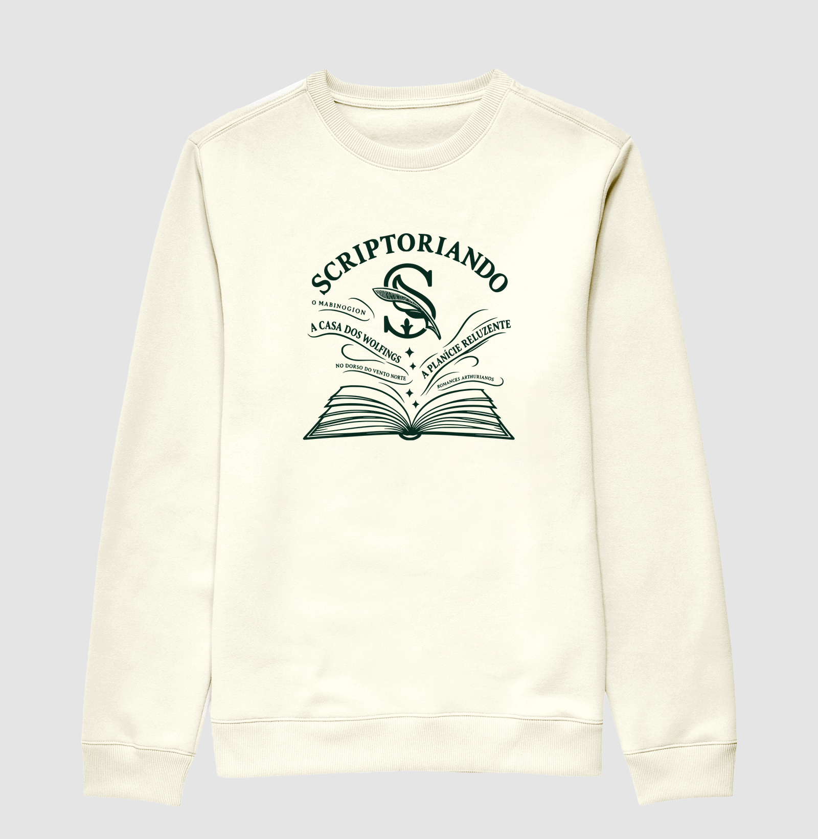 Scriptoriando — Biblioteca Viva — Suéter - Imagem 2