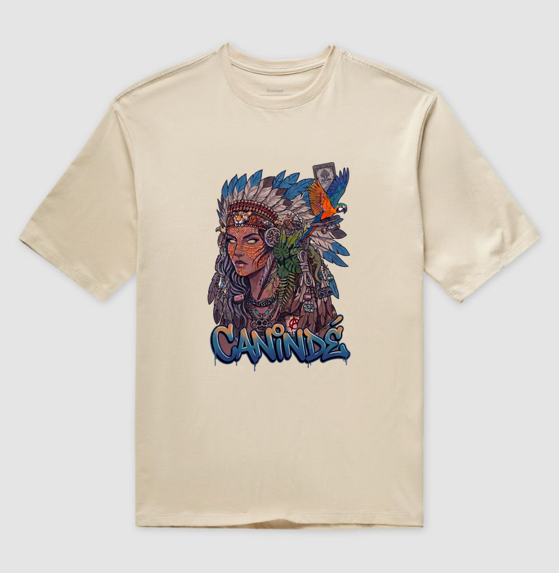 Camiseta Oversized Canindé | Origem Eterna — Aion Abstract - Imagem 6