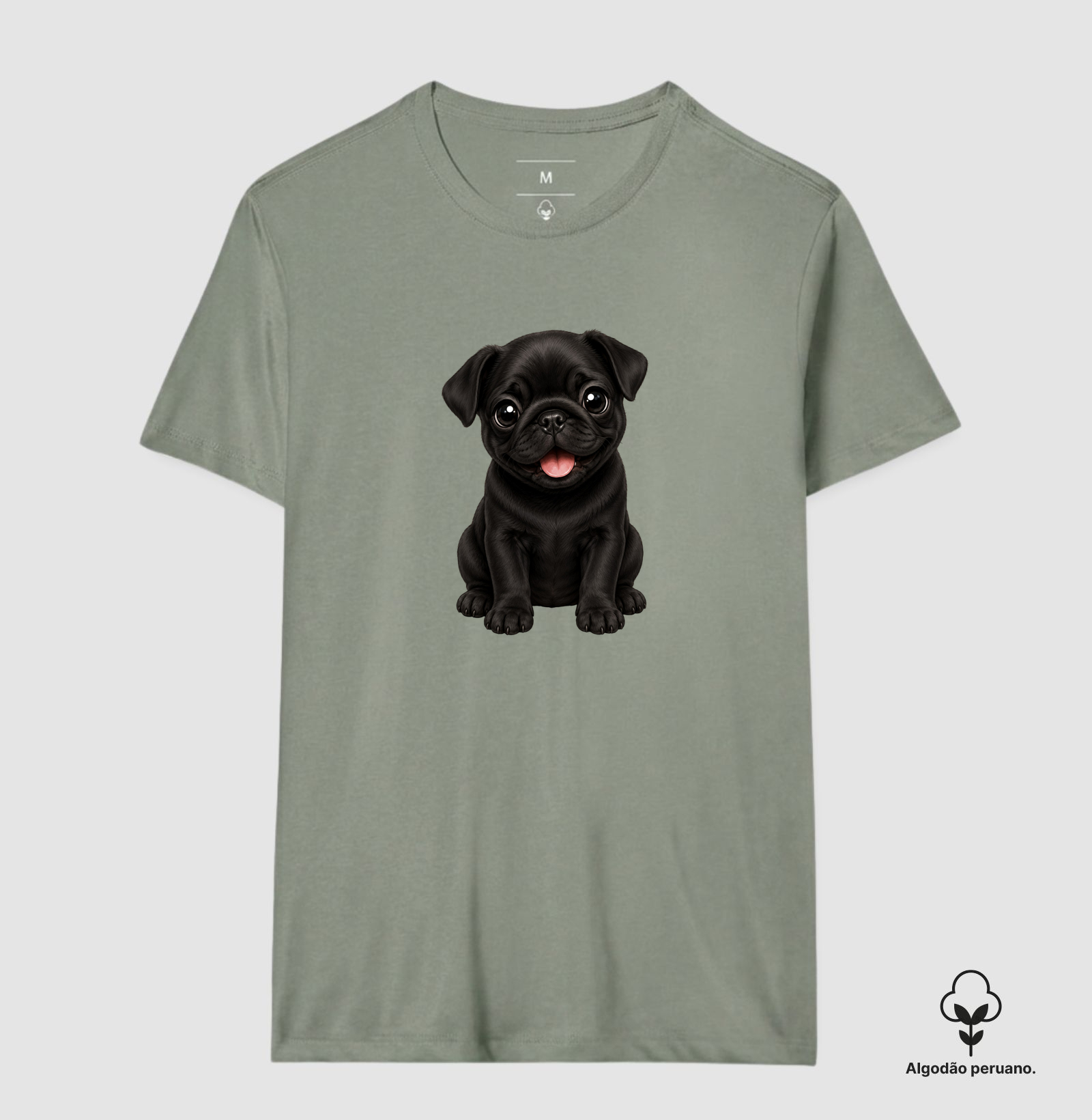 Pug Preto - Desenho Animado - Imagem 6