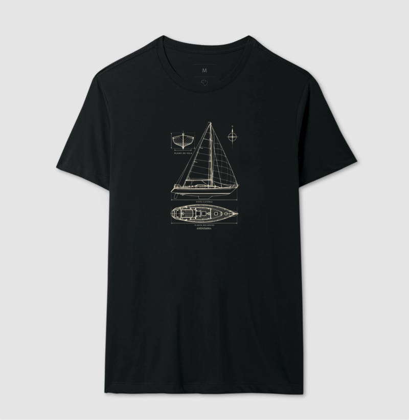 Camiseta Plano de Navegação - Imagem 2