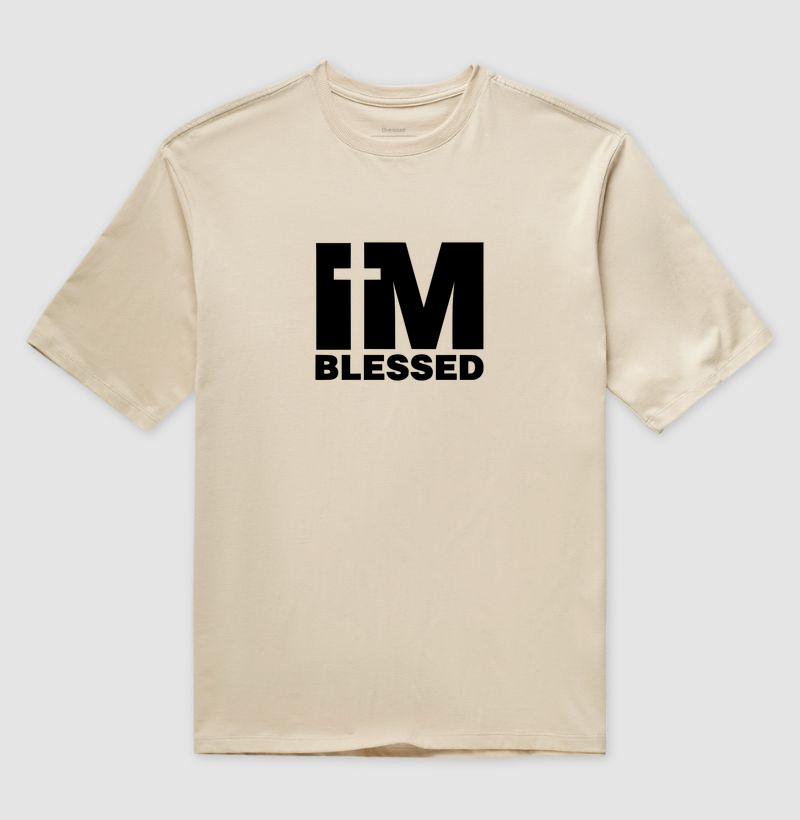 Camiseta Oversized I'm Blessed - Imagem 3