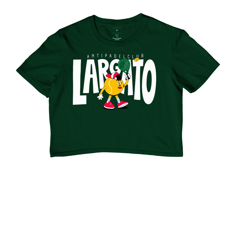Camiseta Largato Anti Padel Club Mascote Vermelha - Imagem 4