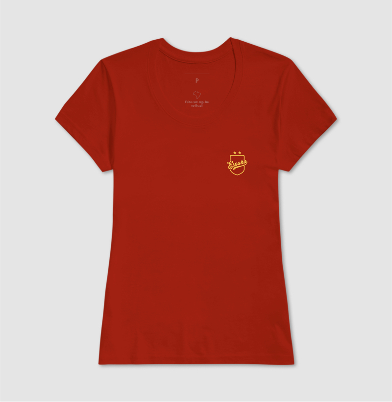 Camiseta Feminina Espanha - "España Bi-Mundial" - Imagem 6
