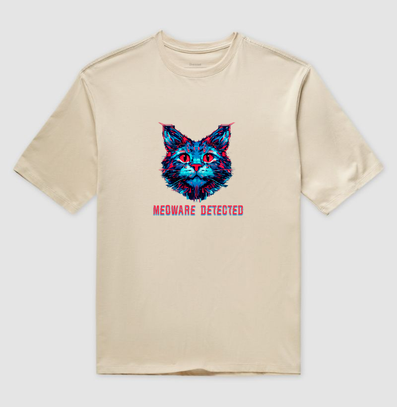 Camiseta - "Meoware Detected" - Imagem 3