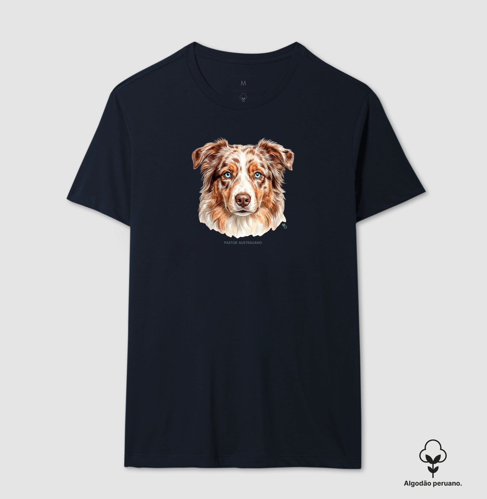Cães - Pastor Australiano (Red Merle) - Algodão Peruano - Imagem 5