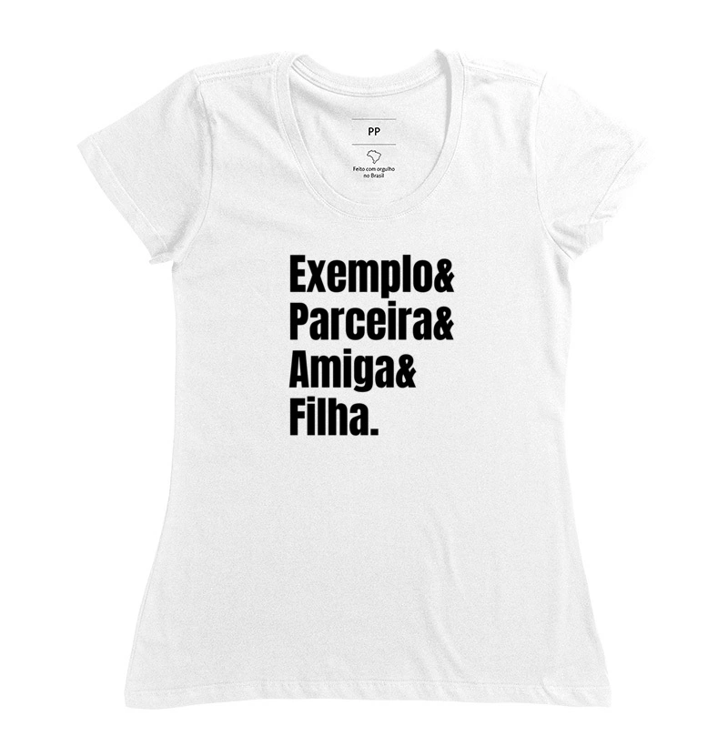 Camiseta Filha Exemplo - Imagem 3
