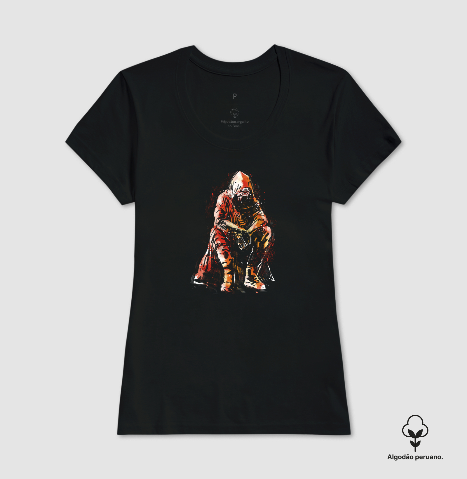 Camiseta Sad Kylo Algodão Peruano - Imagem 3