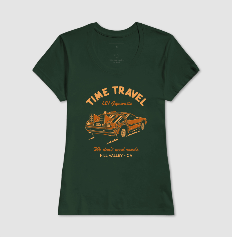 Camiseta  Retro Vintage Gigawatts - Imagem 7