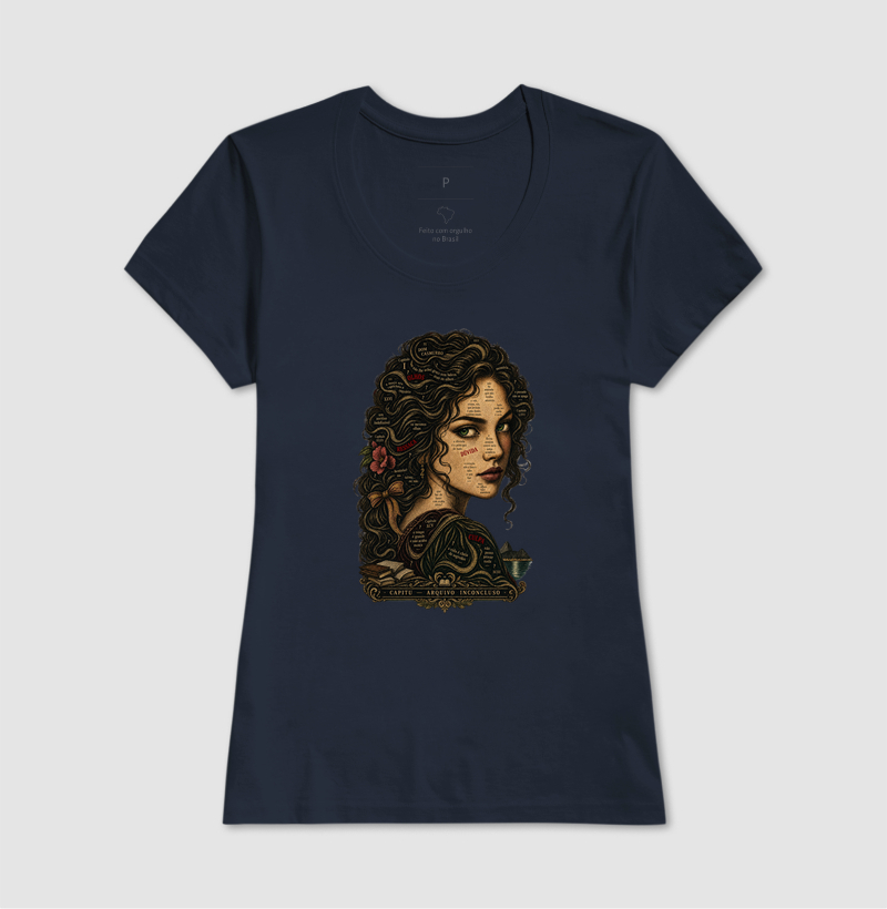 Camiseta Capitu Olhos de Ressaca – Dom Casmurro - Imagem 7