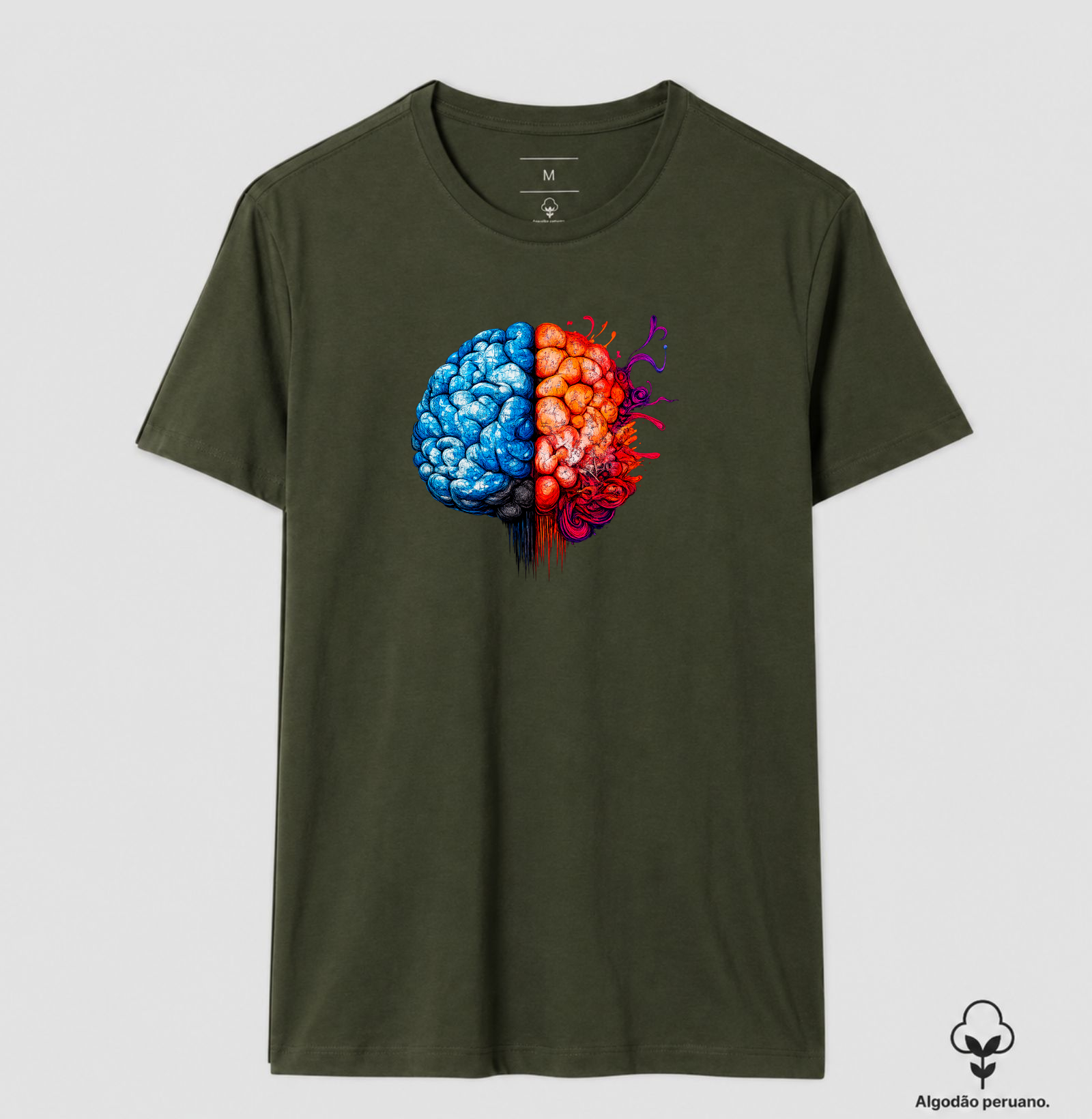 Camiseta - "2 Brains" - Imagem 7