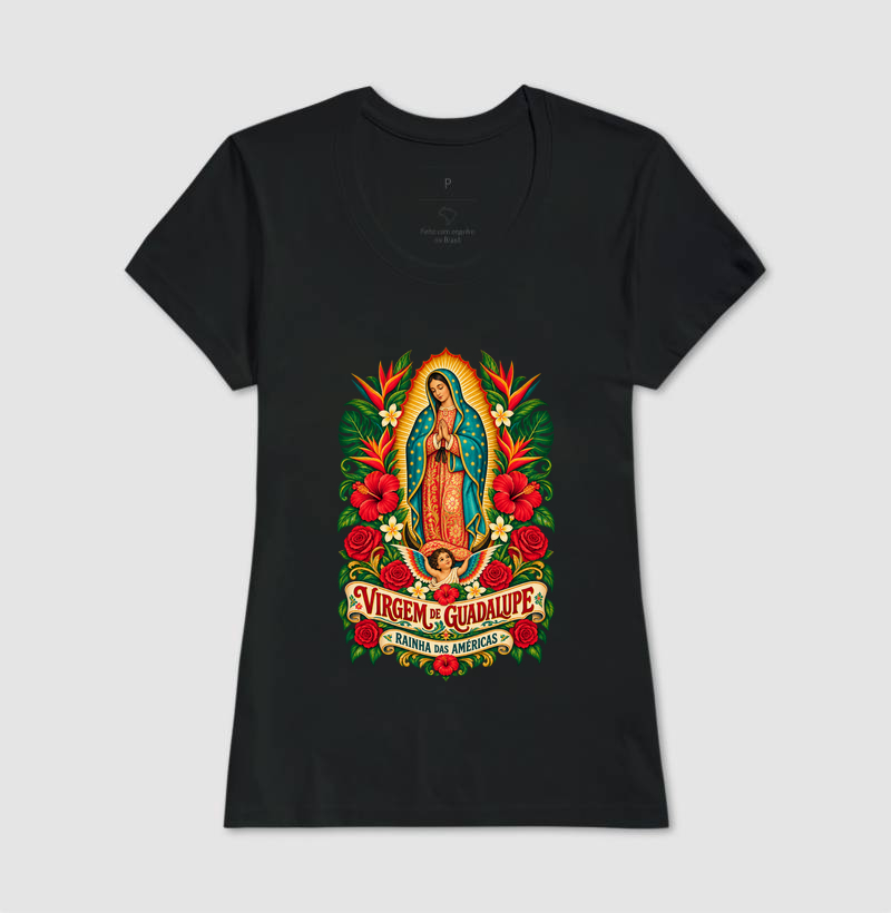 Virgem de Guadalupe — Rosas e Bromélias - Imagem 3