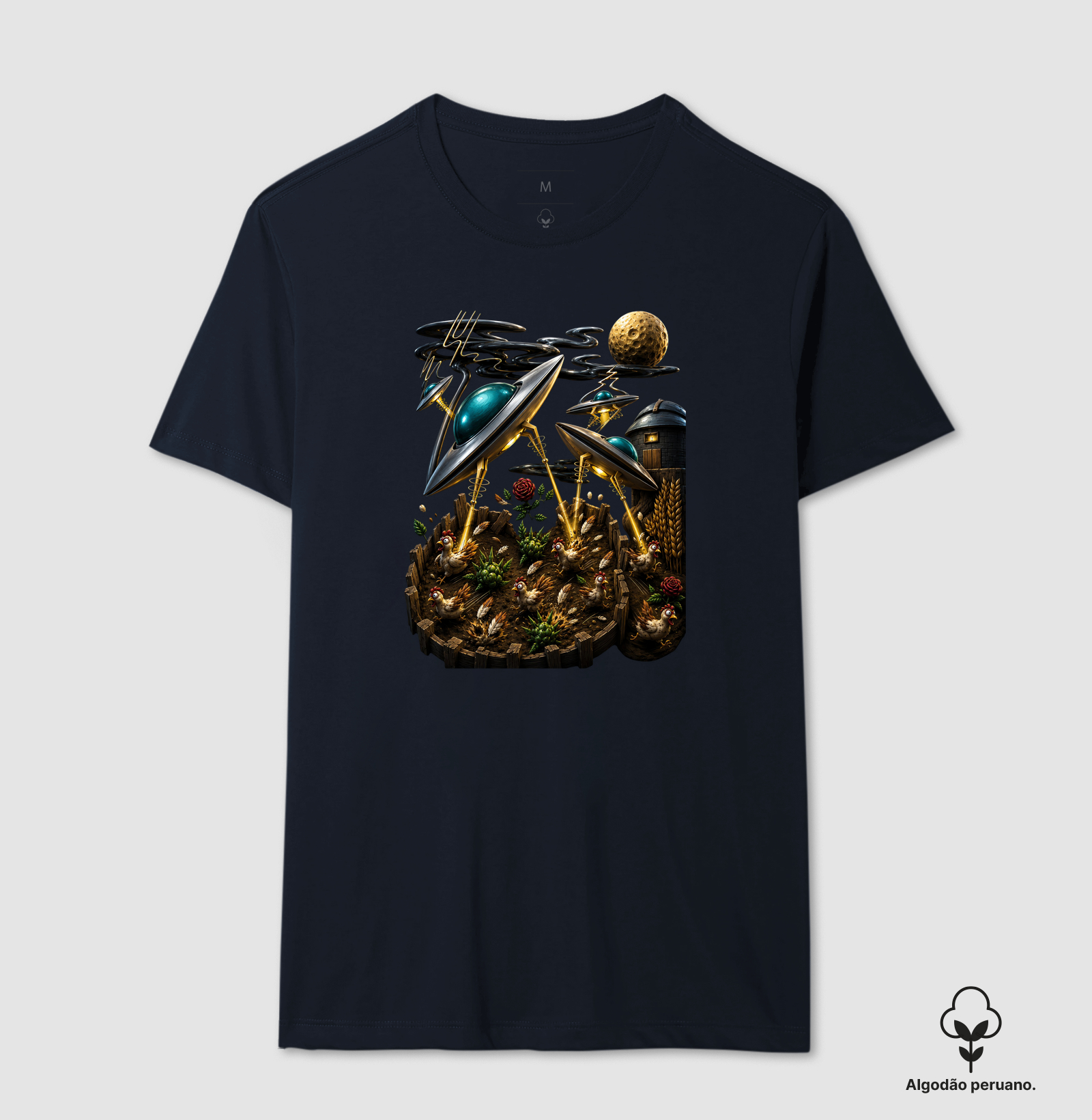 Camiseta Algodão Atack Alien - Imagem 8