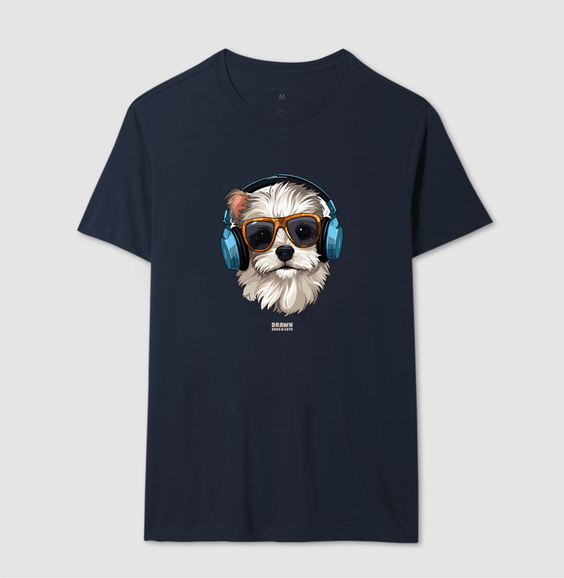Shih Tzu de phone e óculos escuro - Imagem 6