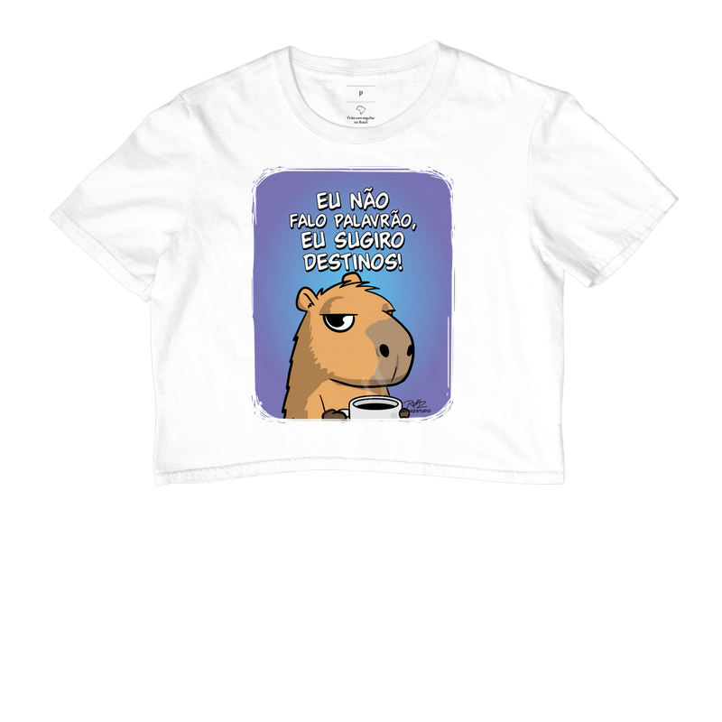 Camiseta Capivara Sugiro Destinos - Imagem 3