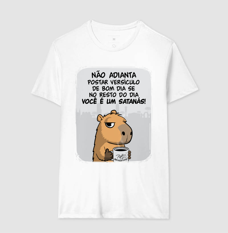 Camiseta Capivara Você é um Satanás - Imagem 4