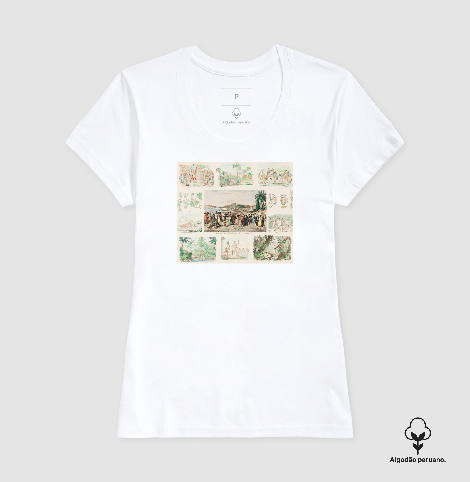 Camiseta Imagens do Brasil, Rugendas - Imagem 10