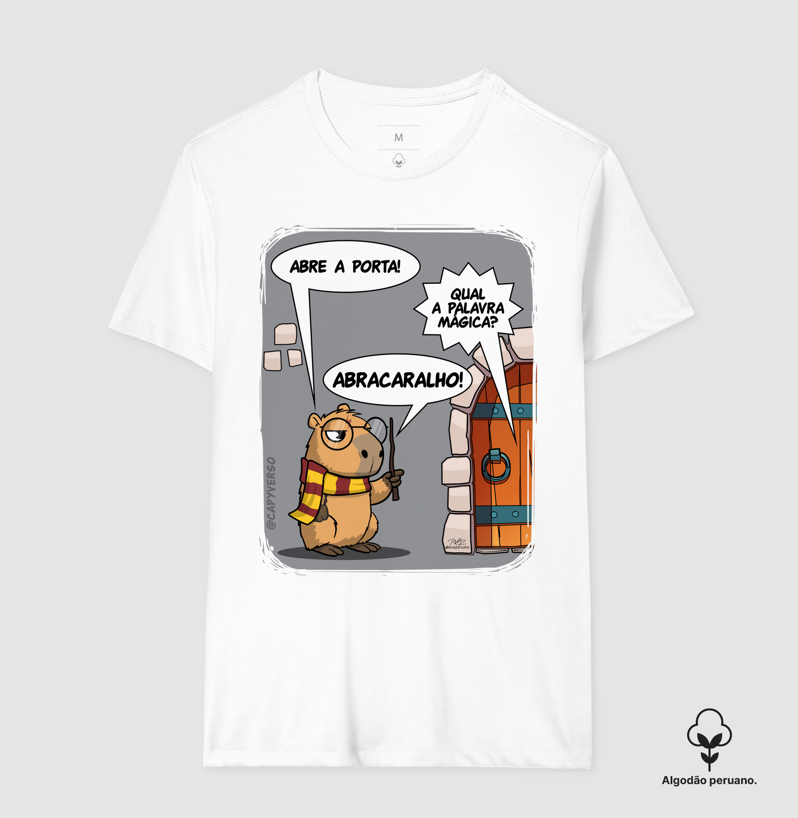 Camiseta Capivara Abracaralho - Imagem 2