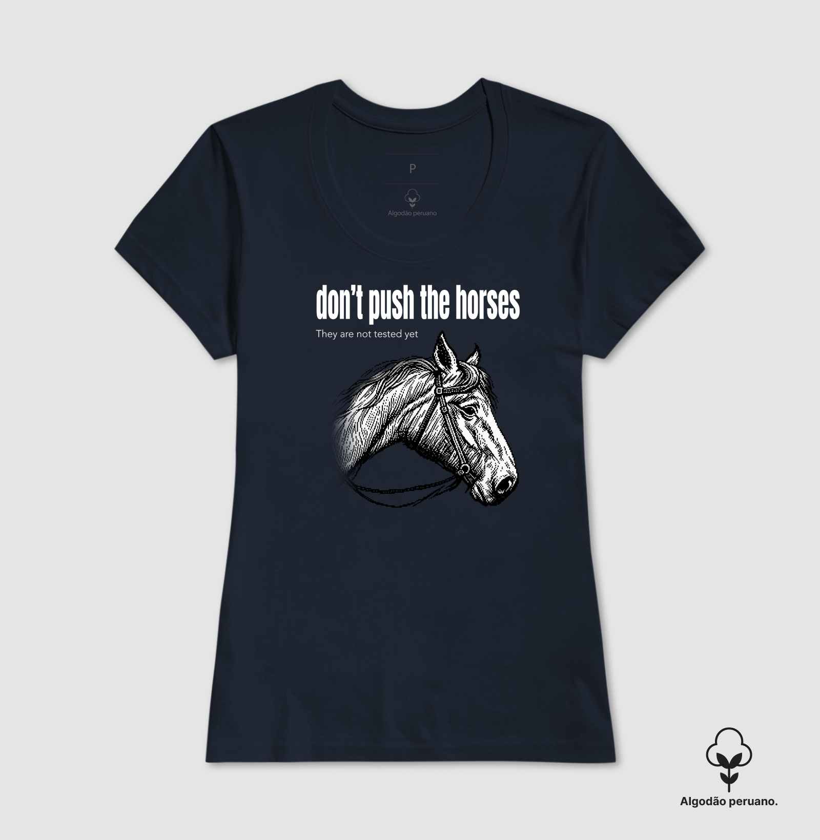 Don't Push the Horses | They Are Not Tested Yet | Go Horse - Imagem 9