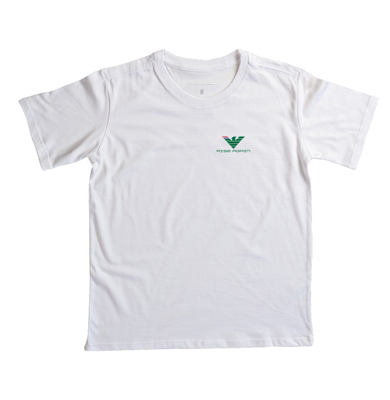 RISE AGAIN é uma estampa que simboliza força, superação e recomeços. Seu design geométrico moderno em tons de verde cria um visual elegante e cheio de personalidade. Ideal para quem acredita que sempre é possível se reinventar e seguir mais forte do que antes. 💚✨  "Levante-se. Evolua. Rise Again." - Imagem 2