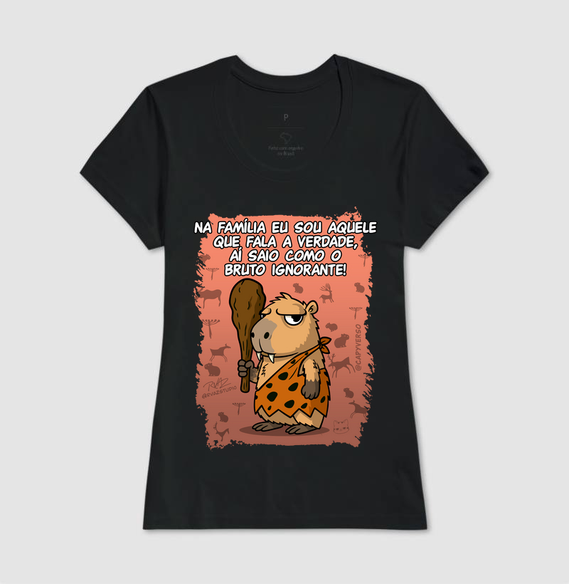 Camiseta Capivara Ignorante - Imagem 3