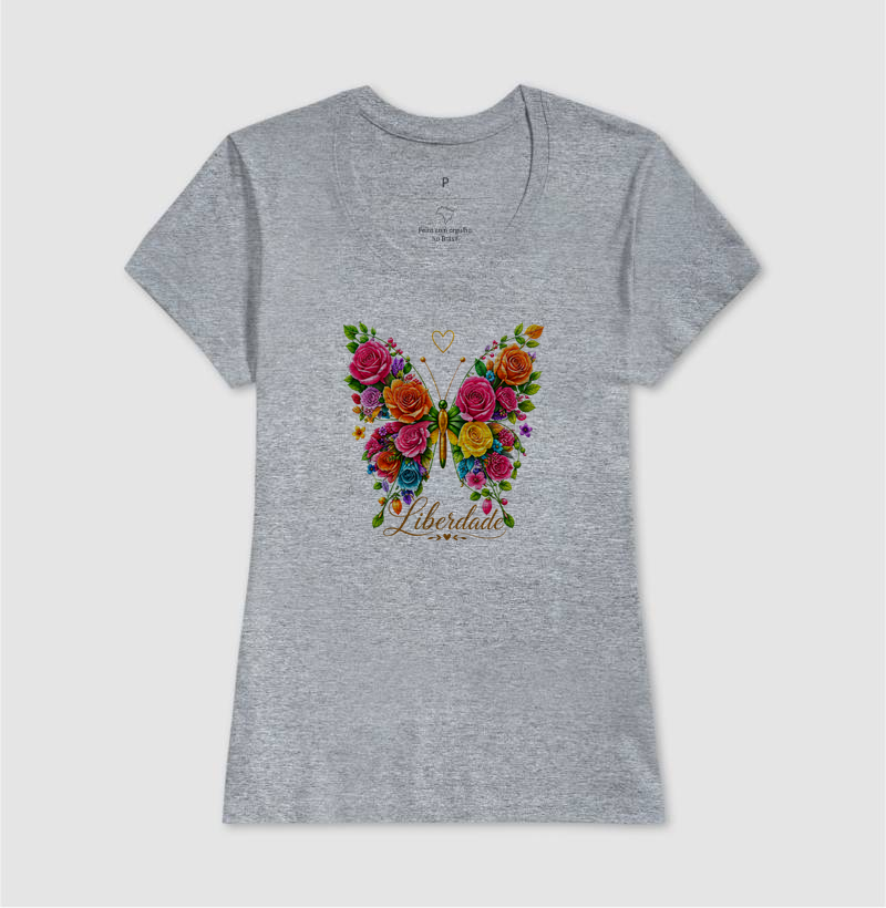 Camiseta Borboleta Liberdade - Imagem 9