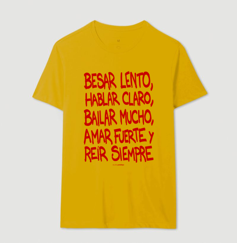 Camiseta Besar Lento - Imagem 8