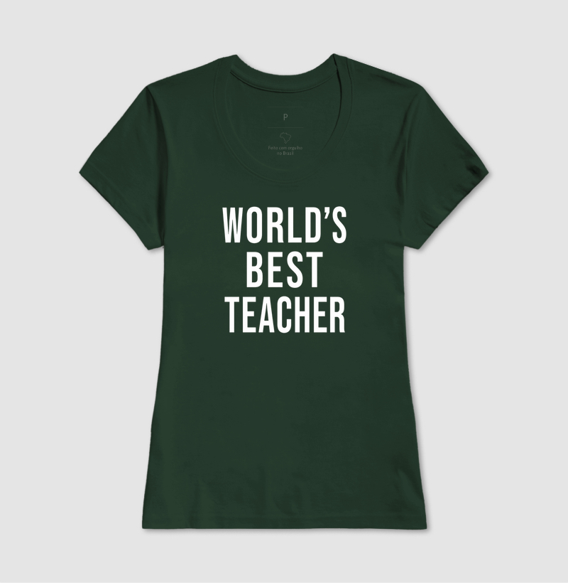 Camiseta | Best Teacher  - Imagem 13