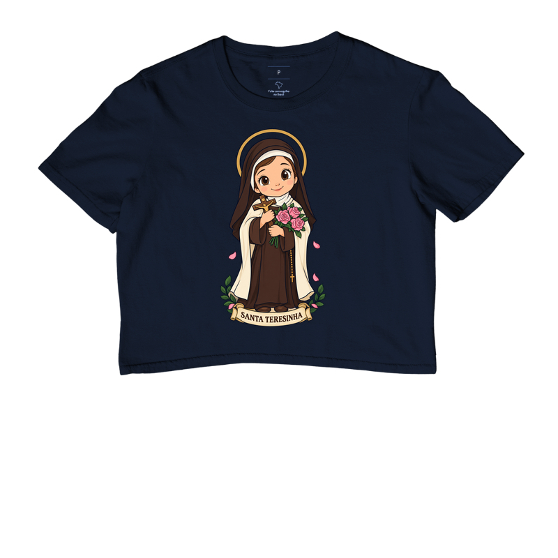 Santa Terezinha estilo chibi - Imagem 4