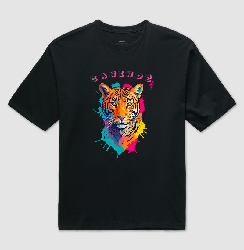 Camiseta Oversized Onça | Origem Eterna — Aion Abstract - Imagem 5