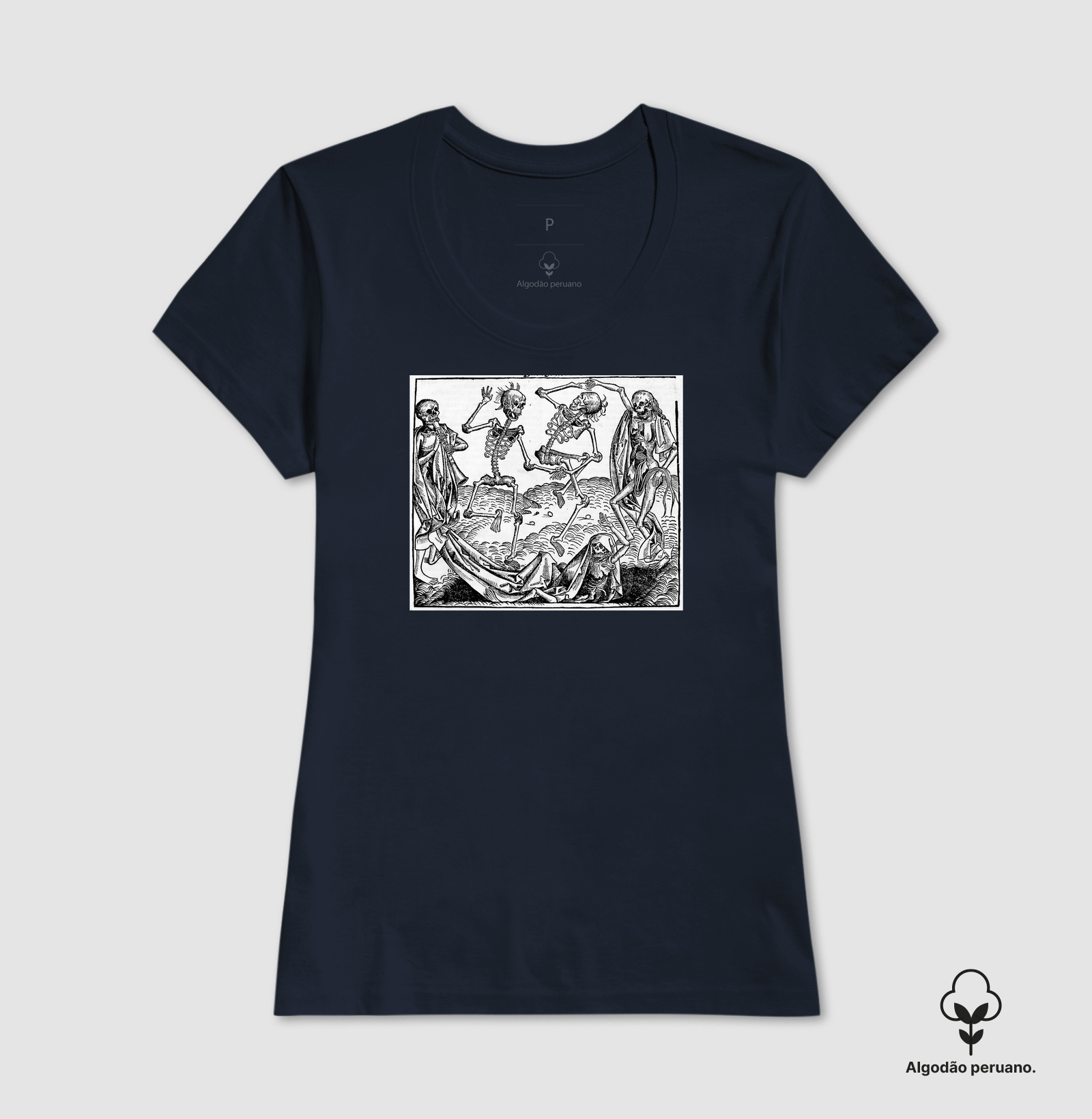 Camiseta Memento Mori II (sem frase) - Imagem 6