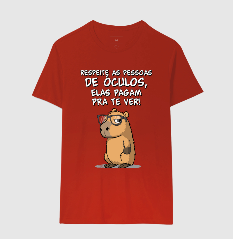 Camiseta Capivara Óculos - Imagem 10