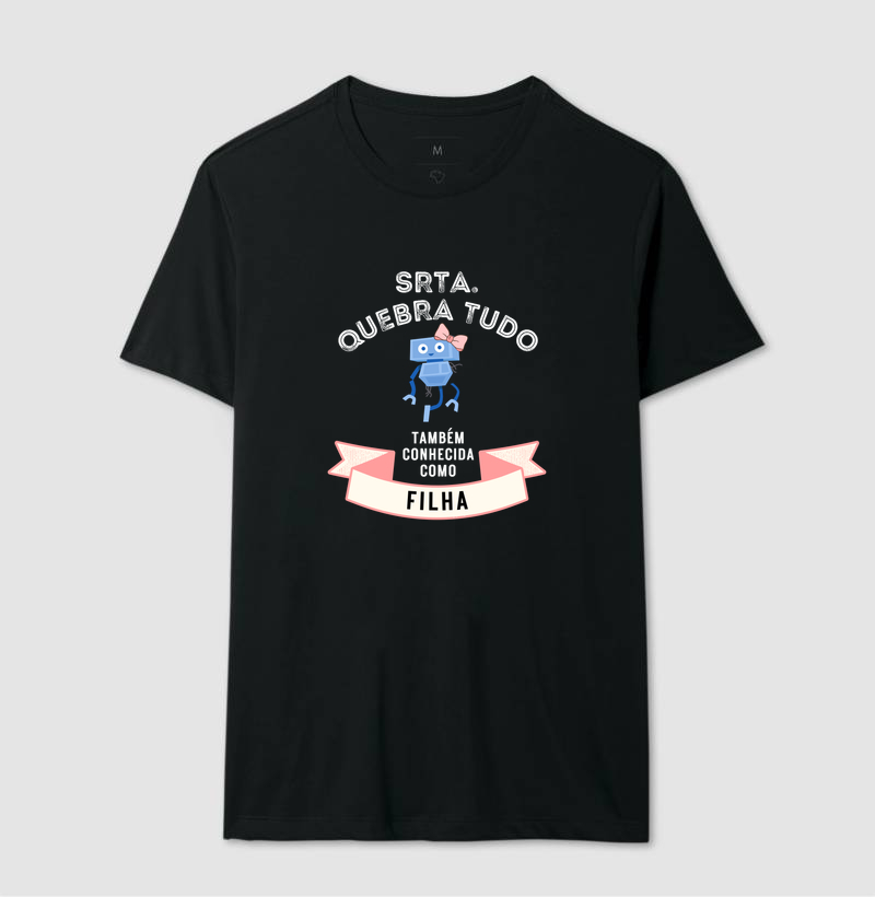 Camiseta Srta. Quebra Tudo — Filha - Imagem 5