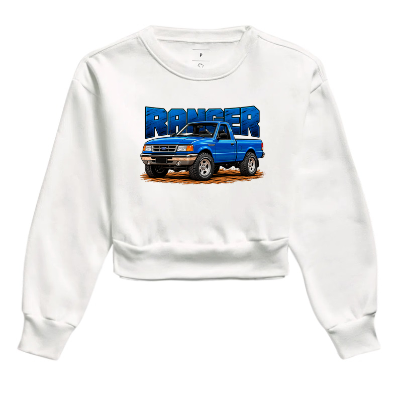 Moletom cropped feminino Ranger - Imagem 6