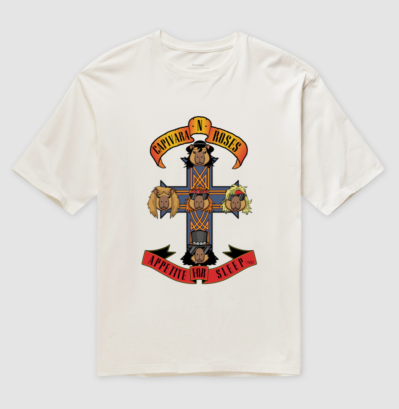 Camiseta Capivara N Roses - Imagem 4
