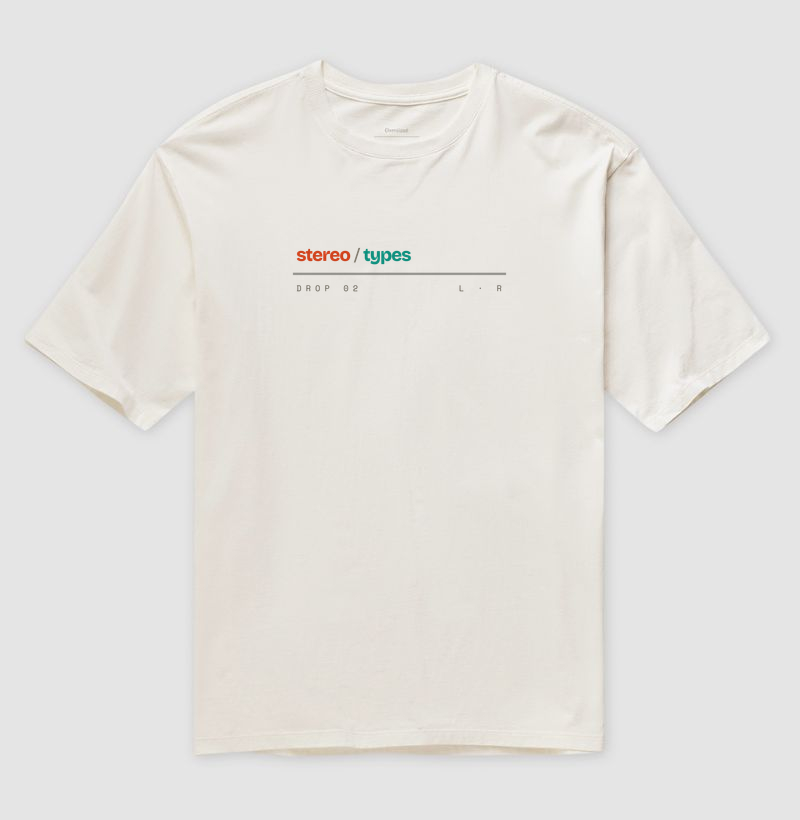STEREO TYPES · Faixa Larga · Traço Escuro - Imagem 2