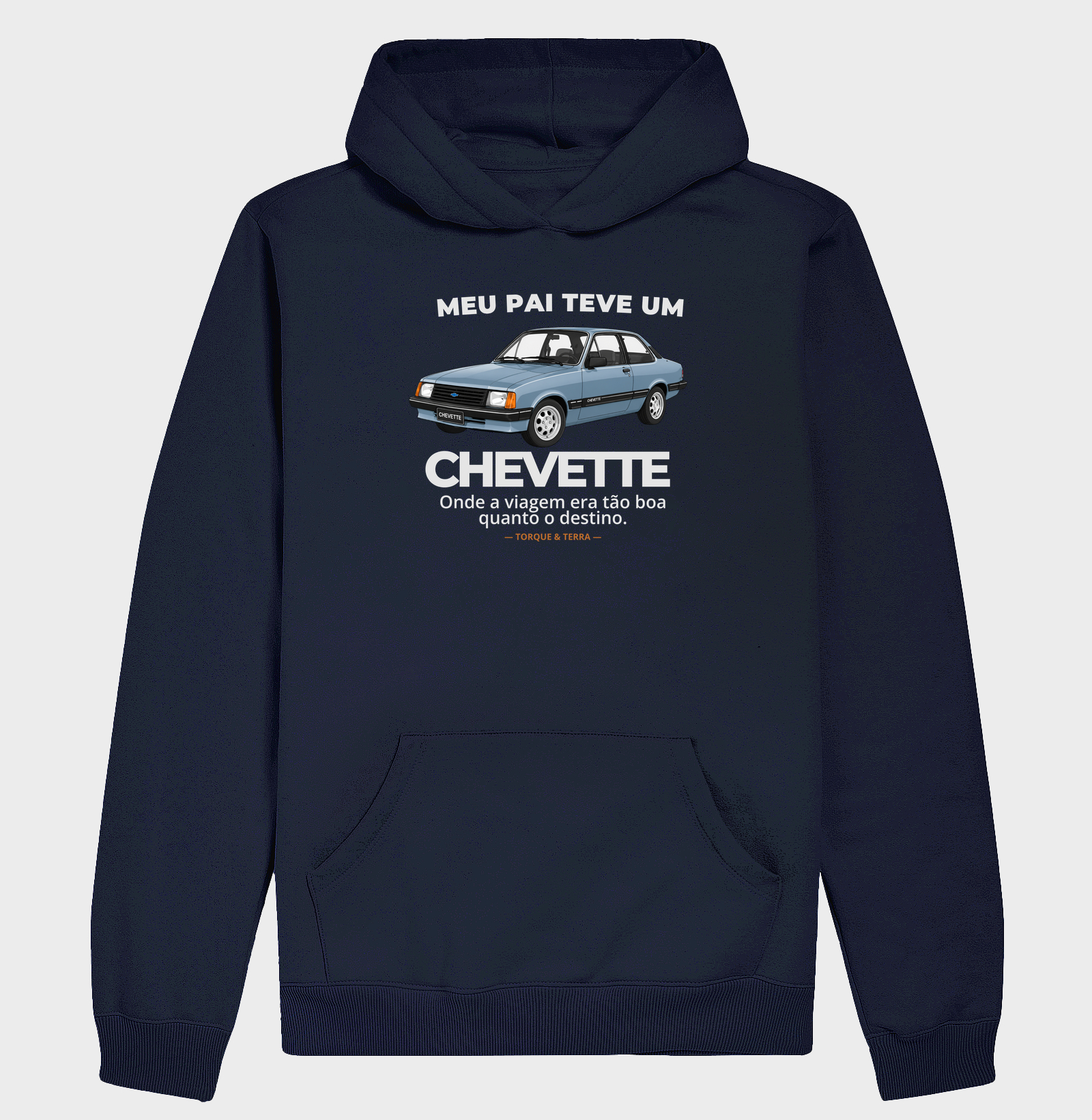 Meu pai teve uma - Chevette azul claro metálico - Imagem 4