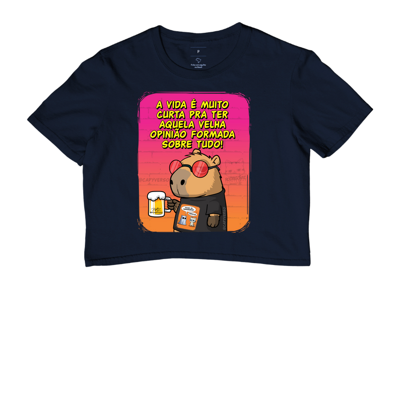 Camiseta Capivara Opinião - Imagem 4